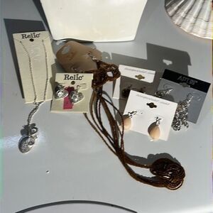 NEW Jewelry on Cards - Lot of 6